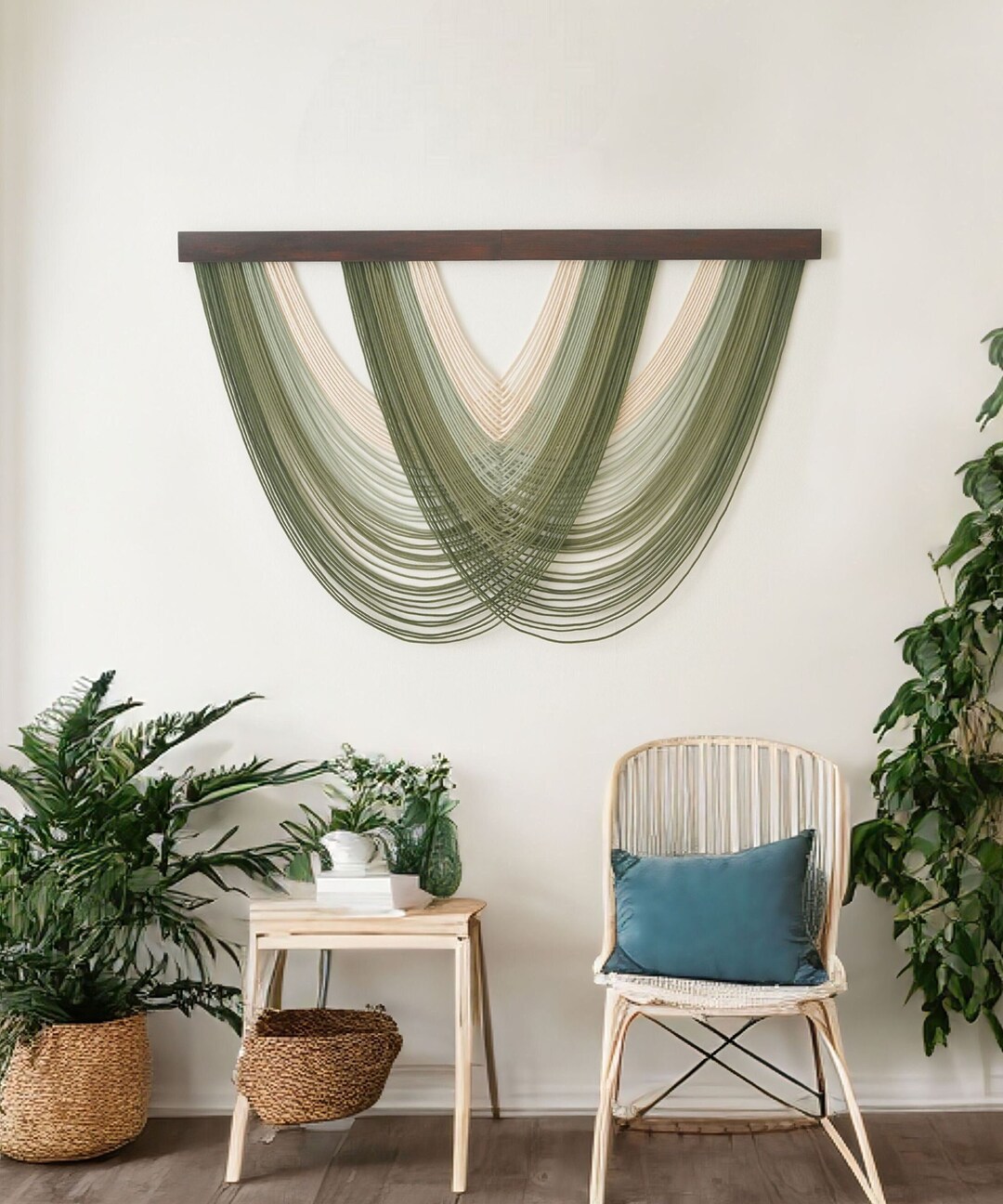 Fiber Wall Art, Boho Room Decor, Modern Farmhouse, Abstract Wall Art