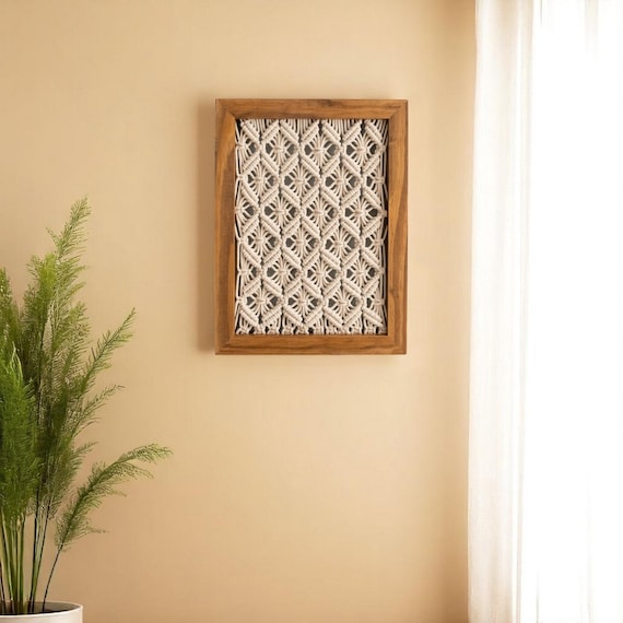 West Elm マクラメ ウォールアート インテリア雑貨 手織りのタペストリー West Elm マクラメ ウォールアート インテリア雑貨 手織りのタペストリー