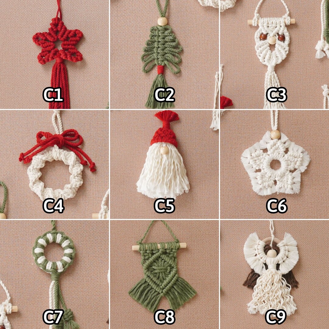 ヴィンテージ ミニミニ クリスマスオーナメント スノウマン6体