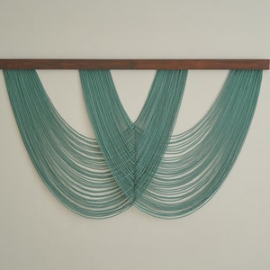 Fiber Wall Decor, Minimalist Wall Art, New Home Gifts, Modern Macrame ...