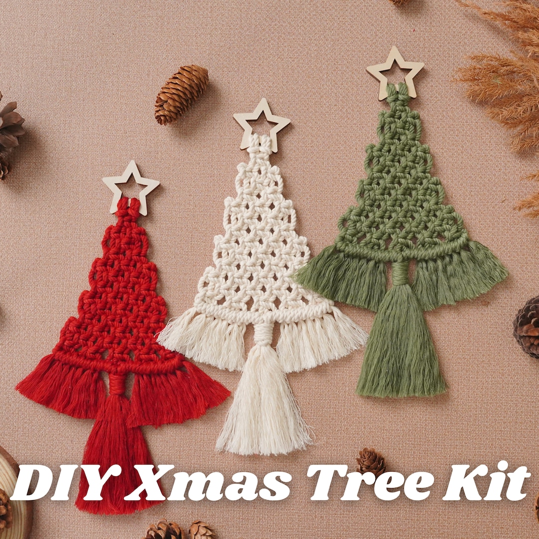 Macrame Tree Diy, Personalized Gifts, Diy Macrame Kit, Diy Kits for ...