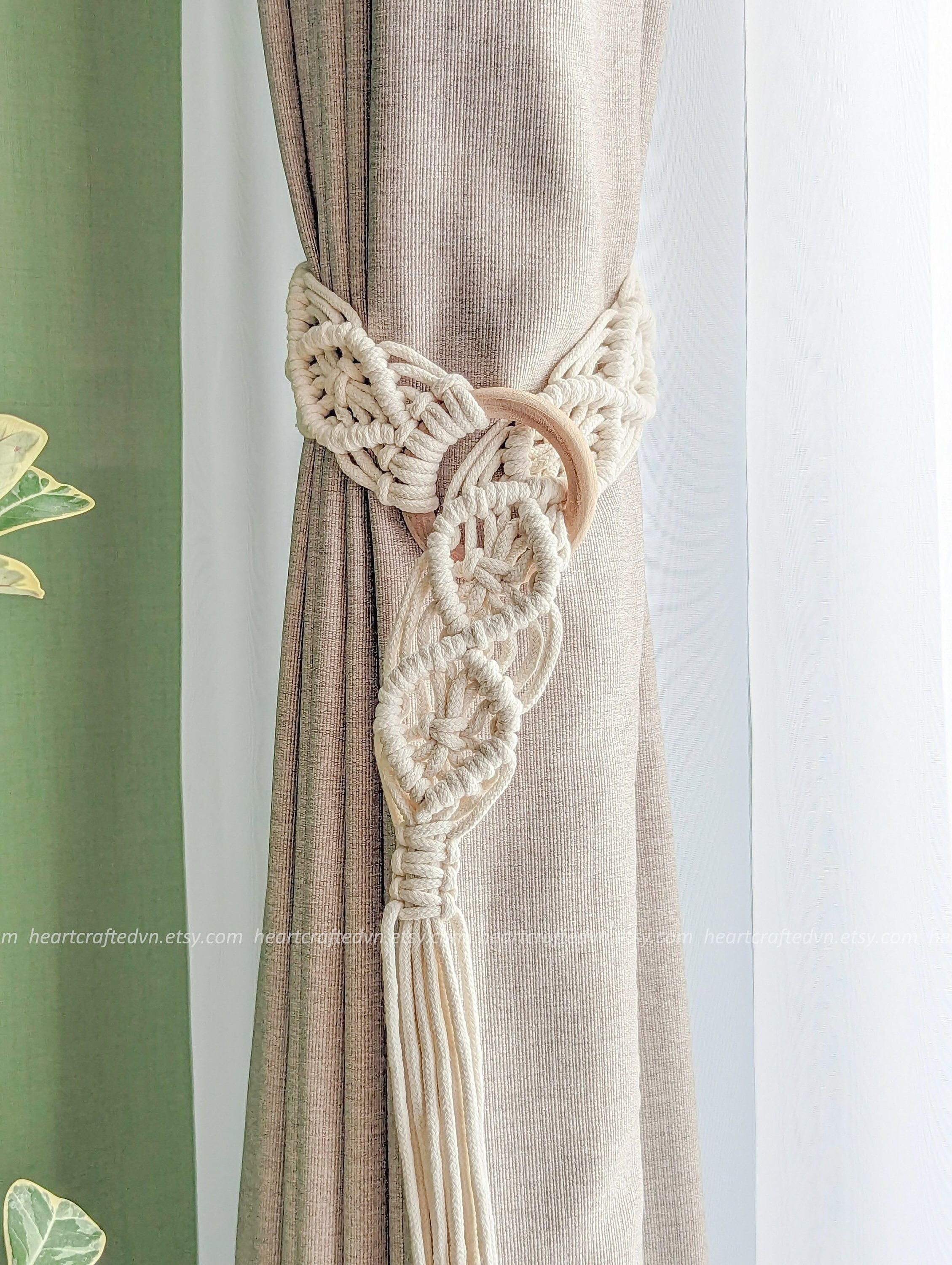 Boho Curtain Tie Backsnull