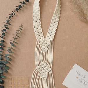 Macrame Velo, Velo doccia da sposa, Copricapo da sposa, Velo da sposa lungo, Velo da sposa rustico, Accessori da sposa, Matrimonio Boho H54 immagine 5