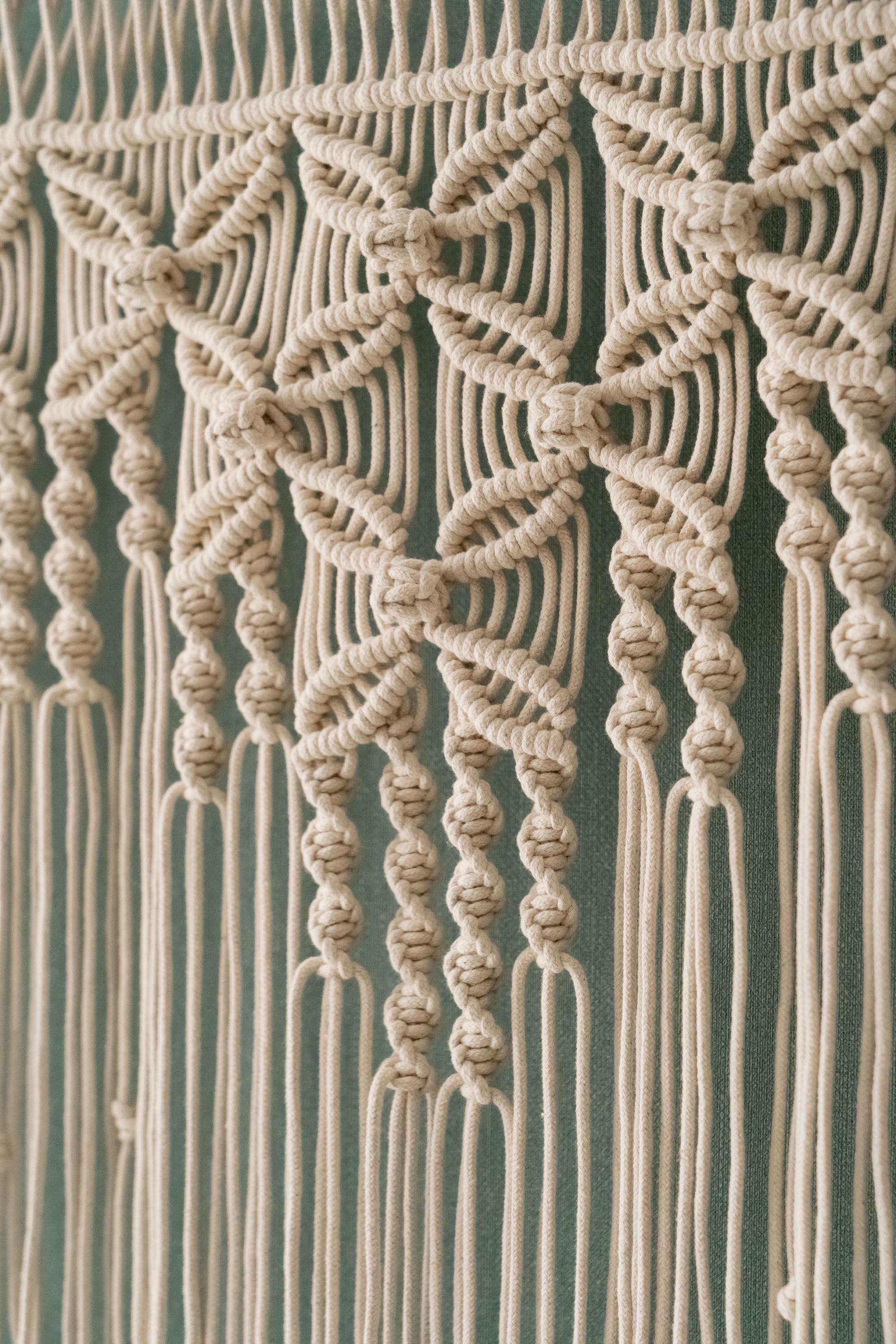 Macrame Window Valance, Macrame Curtain, Boho Home Decor Custom Valance ...