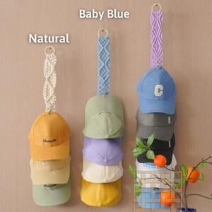 Homesweet Wood Hat Racks For Wall Closet, Compact Hat Organizer For Baseball Caps, Hat Storage Wall Closet For 30 Baseball Caps, Space Saver (Burlywood, Wood) For Sale | North Las Vegas, NV | Nellis Auction