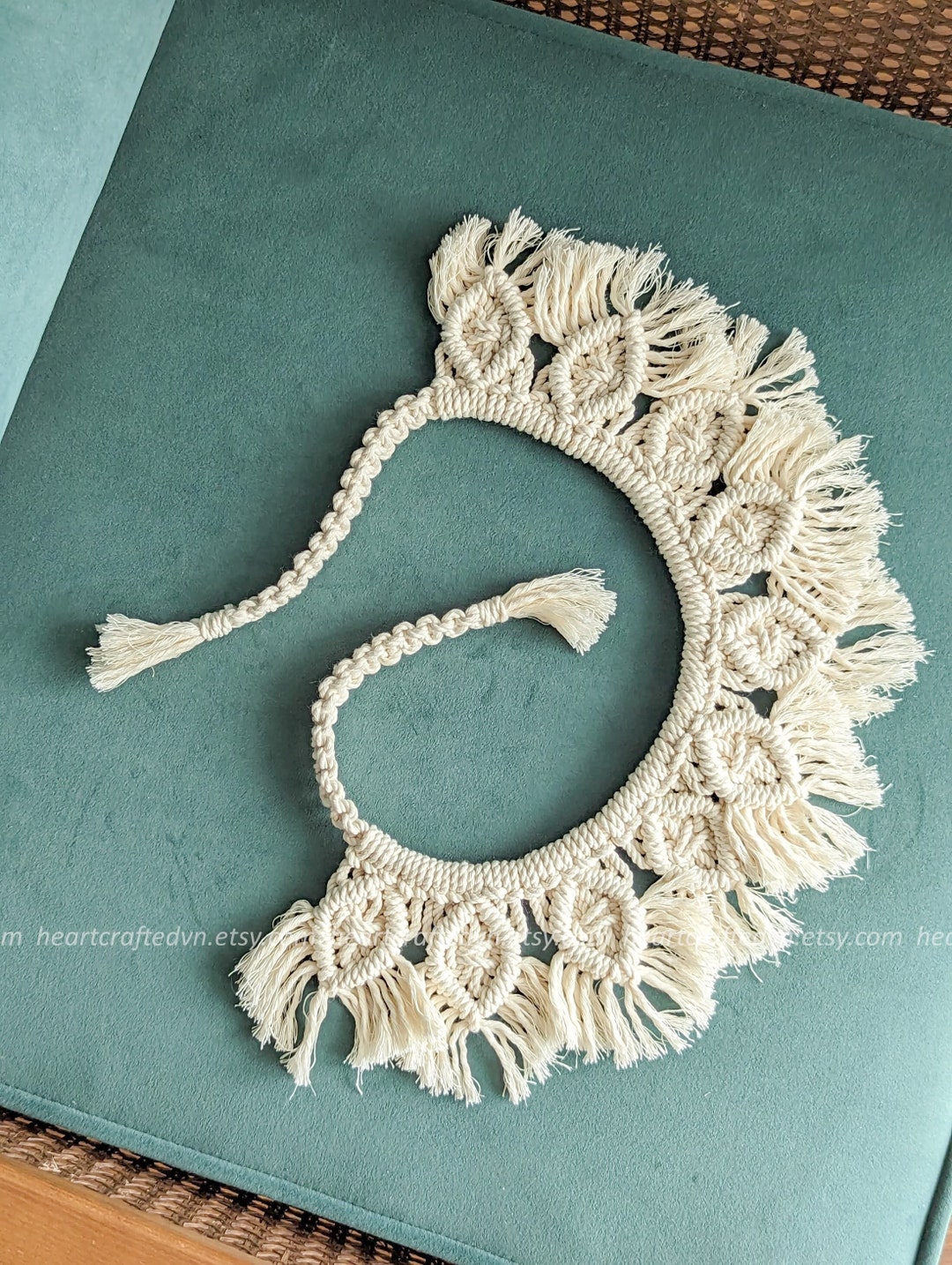 Boho Curtain Tie Backs, Macrame Curtain Tiebacks, Farmhouse Decor