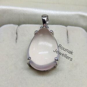 Natural Rose Quartz Pendant, Statement Pendant, Quartz Pendant Jewelry, 925 Sterling Silver Rose Quartz, Rose Quartz Jewelry, Boho Pendant.