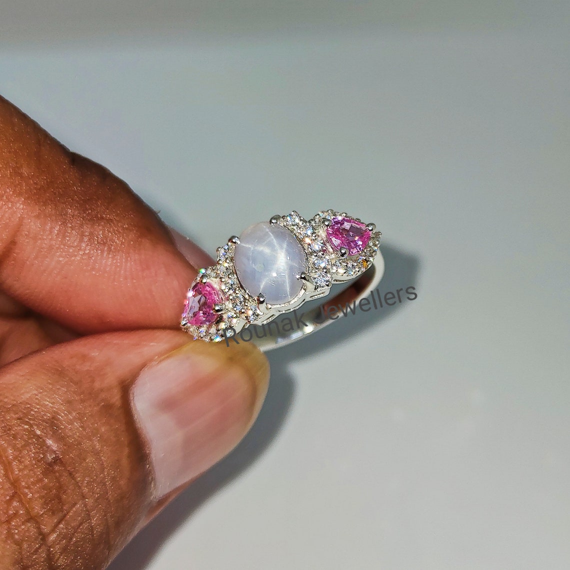 pink star sapphire ring pink star sapphire ring