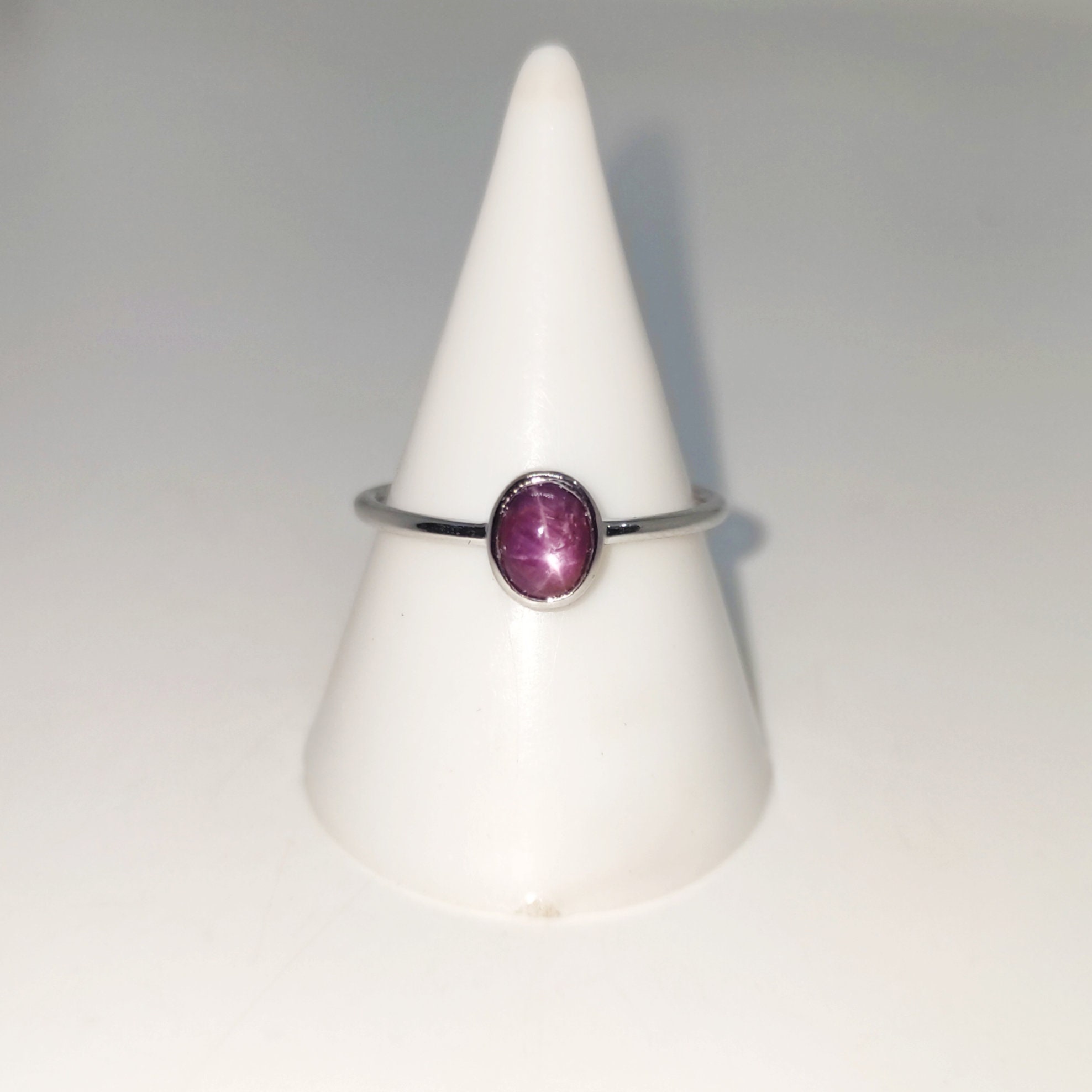 Simple Star Ruby Everyday Rings Handmade Rings 925 Sterling - Etsy