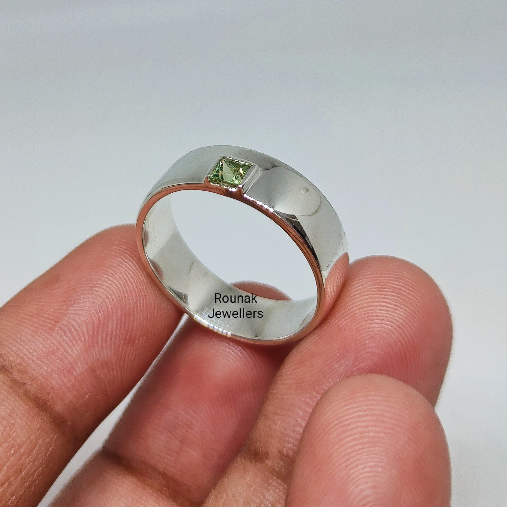 Fedine Argento Anello Fede Matrimonio In Argento Sterling 925 - Foto 7