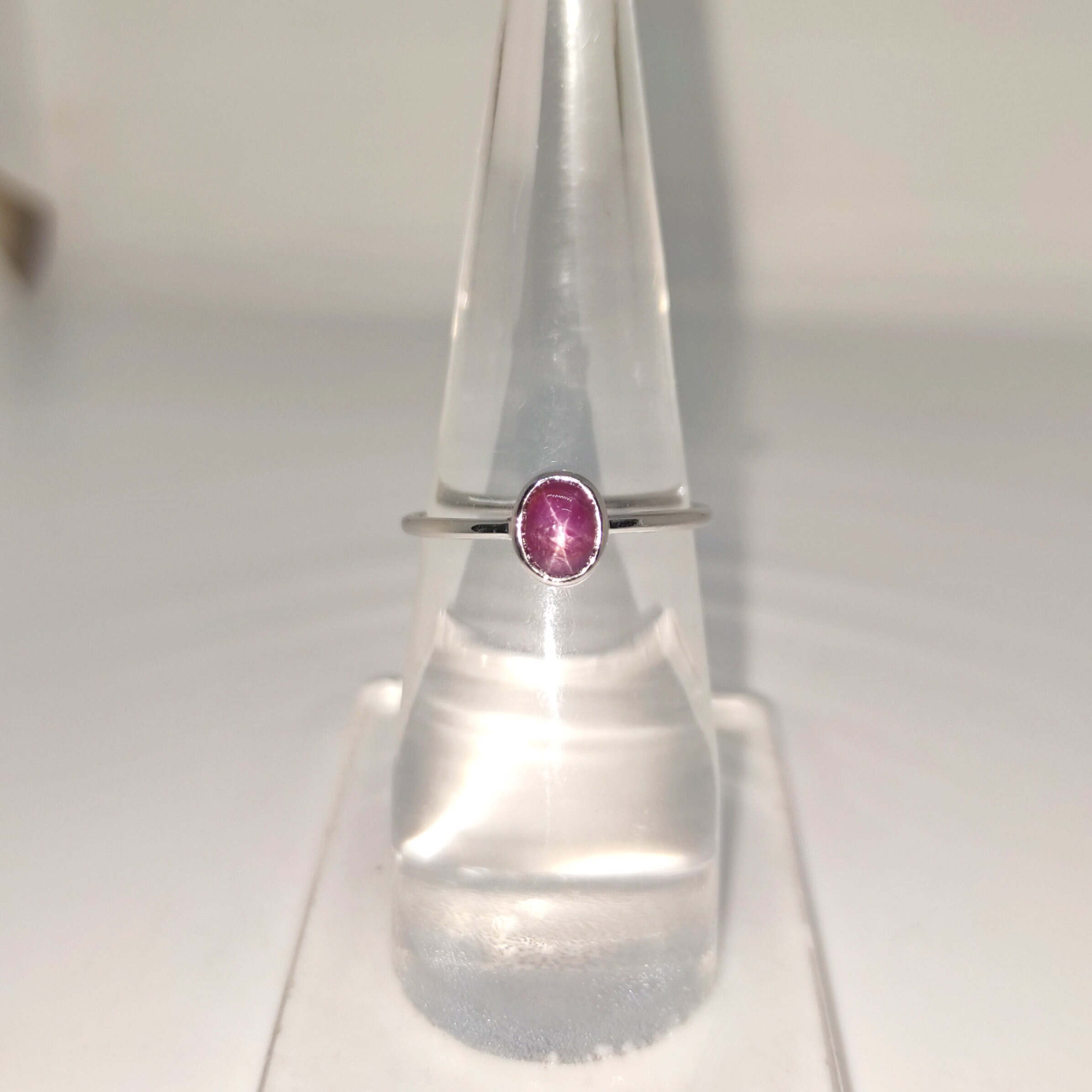 Simple Star Ruby Everyday Rings Handmade Rings 925 Sterling | Etsy