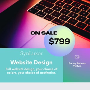Website Design ( DIGITAL Order)