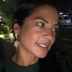 Gold Conch Shell Earrings