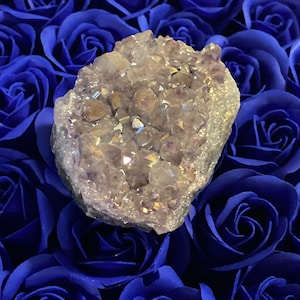 Engel Aura Geode Kristall