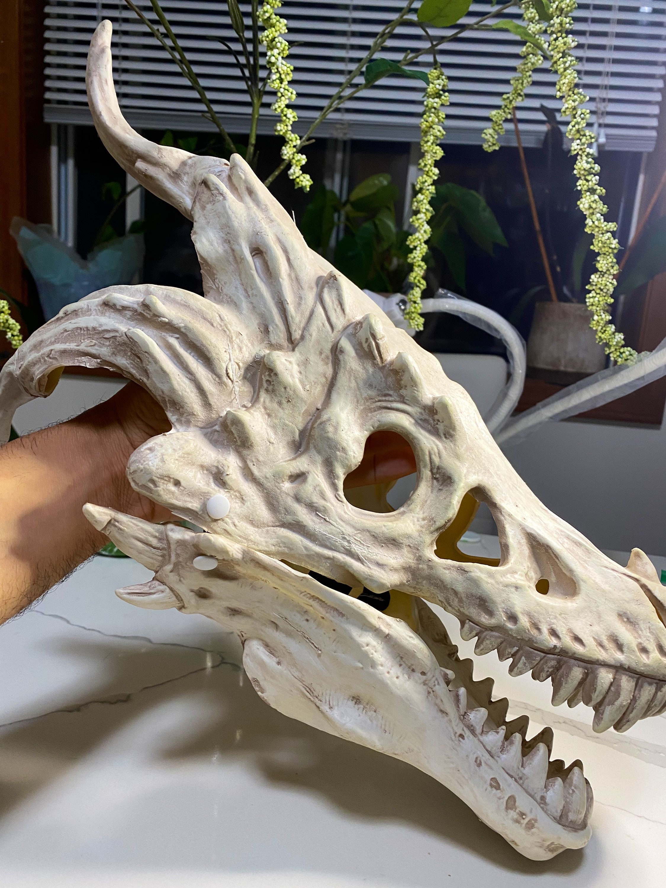 Dragon Skull Halloween Mask - Etsy