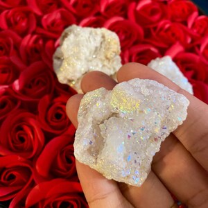 Engel Aura Geode Kristall