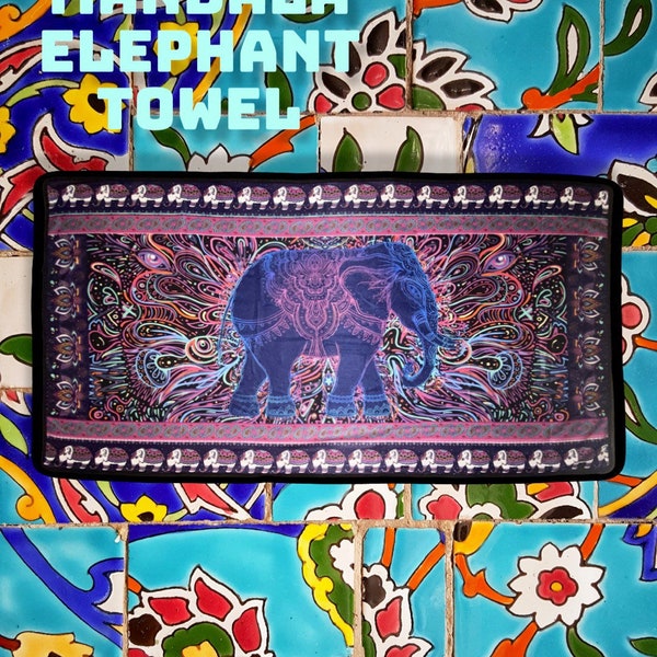 Mandala Elephant Beach Towel