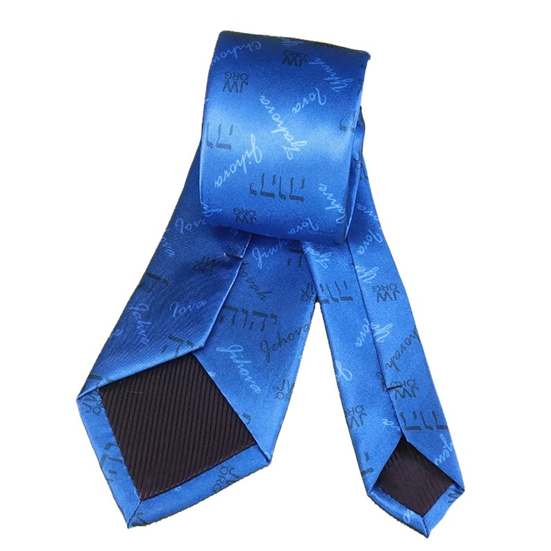 JW Custom Neck Tie Jehovah in Multiple Languages & - Etsy