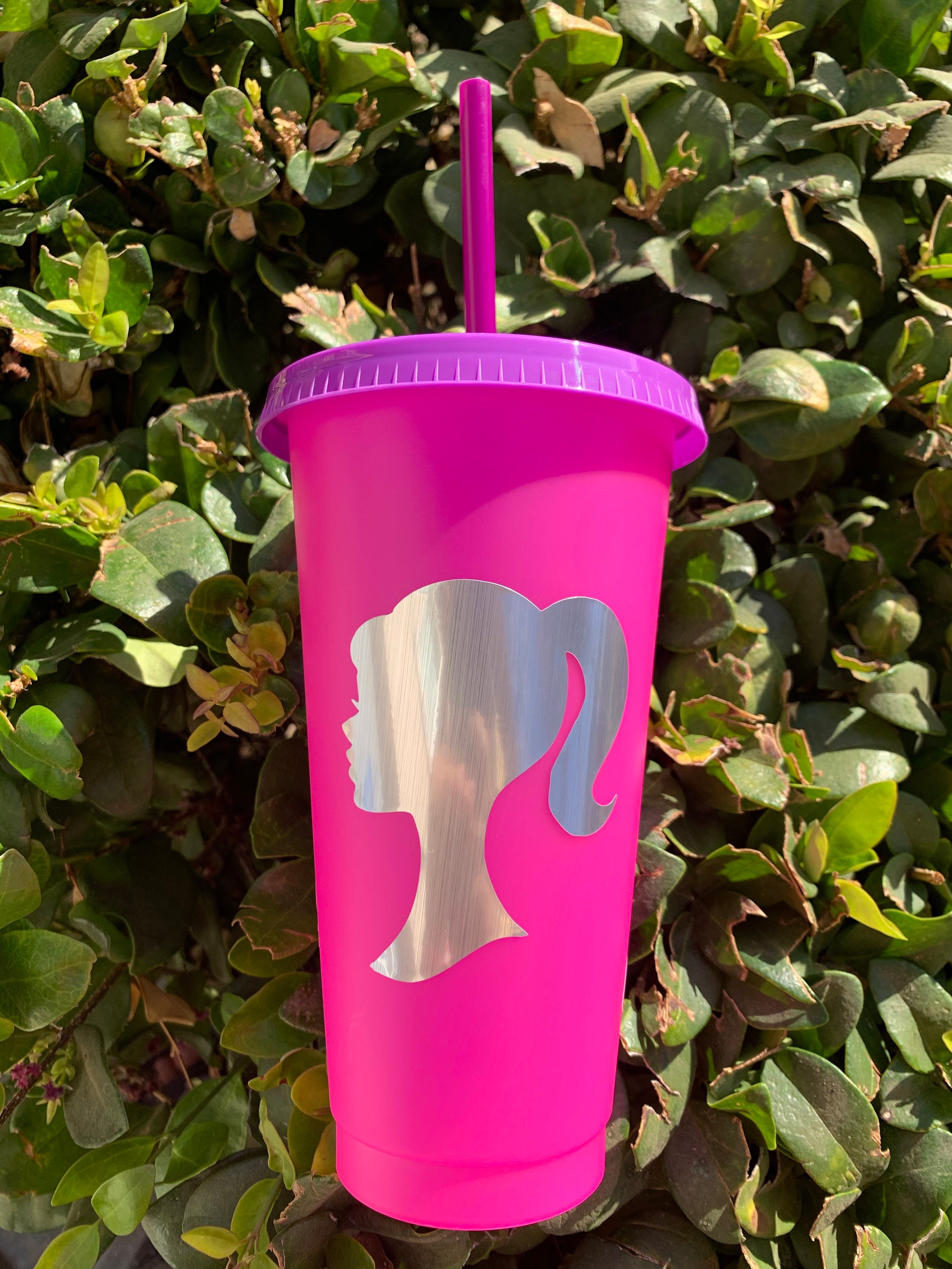 Barbie Cold Cup Holographic Barbie Girl Cup Color Changing - Etsy