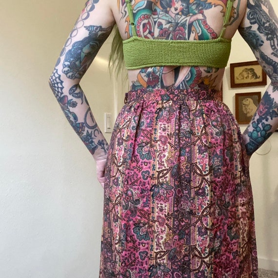 Early 2000s Paisley Midi Skirt - S/M main image 0