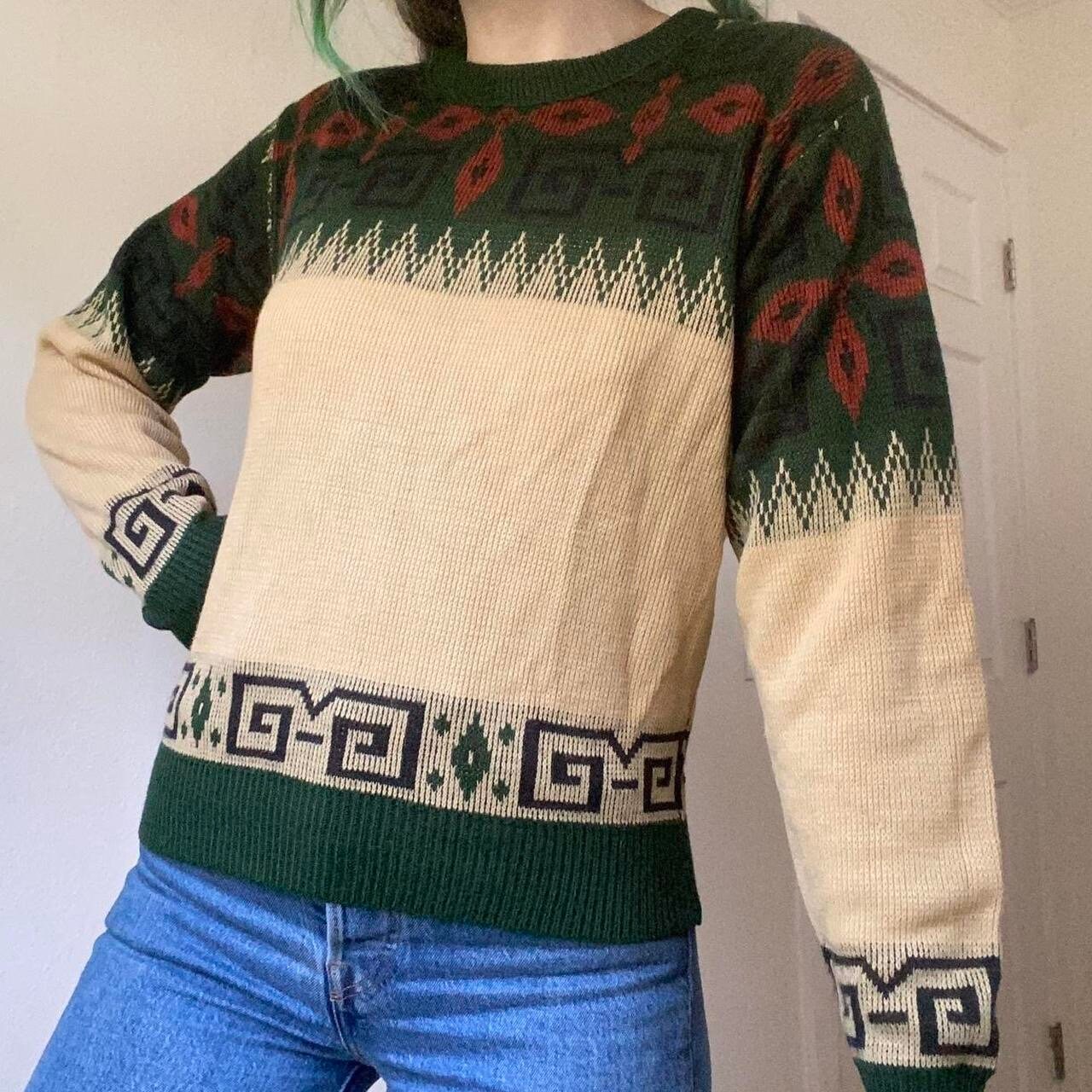 稀少　Brentwood Sportswear  50-60s カーディガン Vintage 1970s Brentwood Sportswear Mustard Yellow Zip up