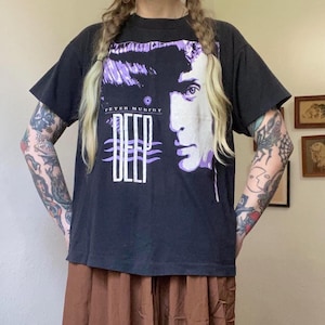 90s vintage Peter Murphy ‘Deep’ album single stitch band tee