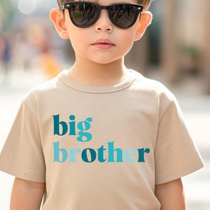 Big Brother Shirt, Baby Announcement Toddler Shirt, Big Bro Gift, Shirt for Big Brother, New Big Brother Tees, Big Bother Kids Gifts