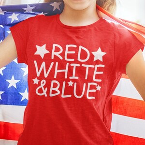 red white and blue shirts