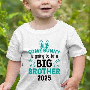 Big Brother Easter Bunny Shirt Gift T-Shirt Boy / Toddler Big Brother Easter Bunny Shirt Gift T-Shirt Boy / Toddler
