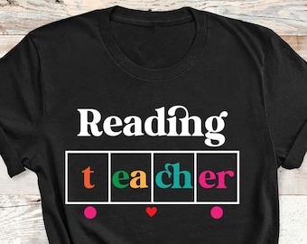Reading Teacher Shirt, Reading Teacher Sweatshirt, Reading Specialist Shirt, Science of Reading Shirt, Reading Interventionist Shirt