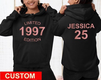 personalised birthday hoodies