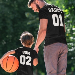 Father And Son Matching Shirts Personalized Daddy And Daughter Matching T Shirt Custom Daddy And Son Shirts Big Man And Little Man Shirts