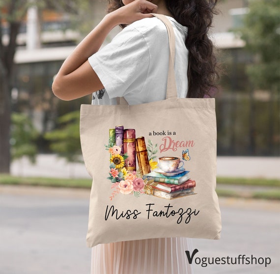 Tote Bag / Personalised Library Bag 