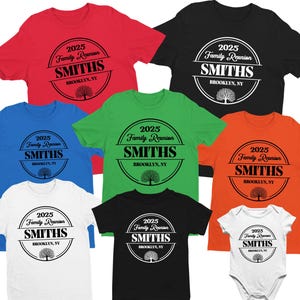 Family Reunion Shirt, Personalized Family Reunion Shirt, Custom Family Name Matching Shirt, Family Together Matching Shirts, Family Love Tee