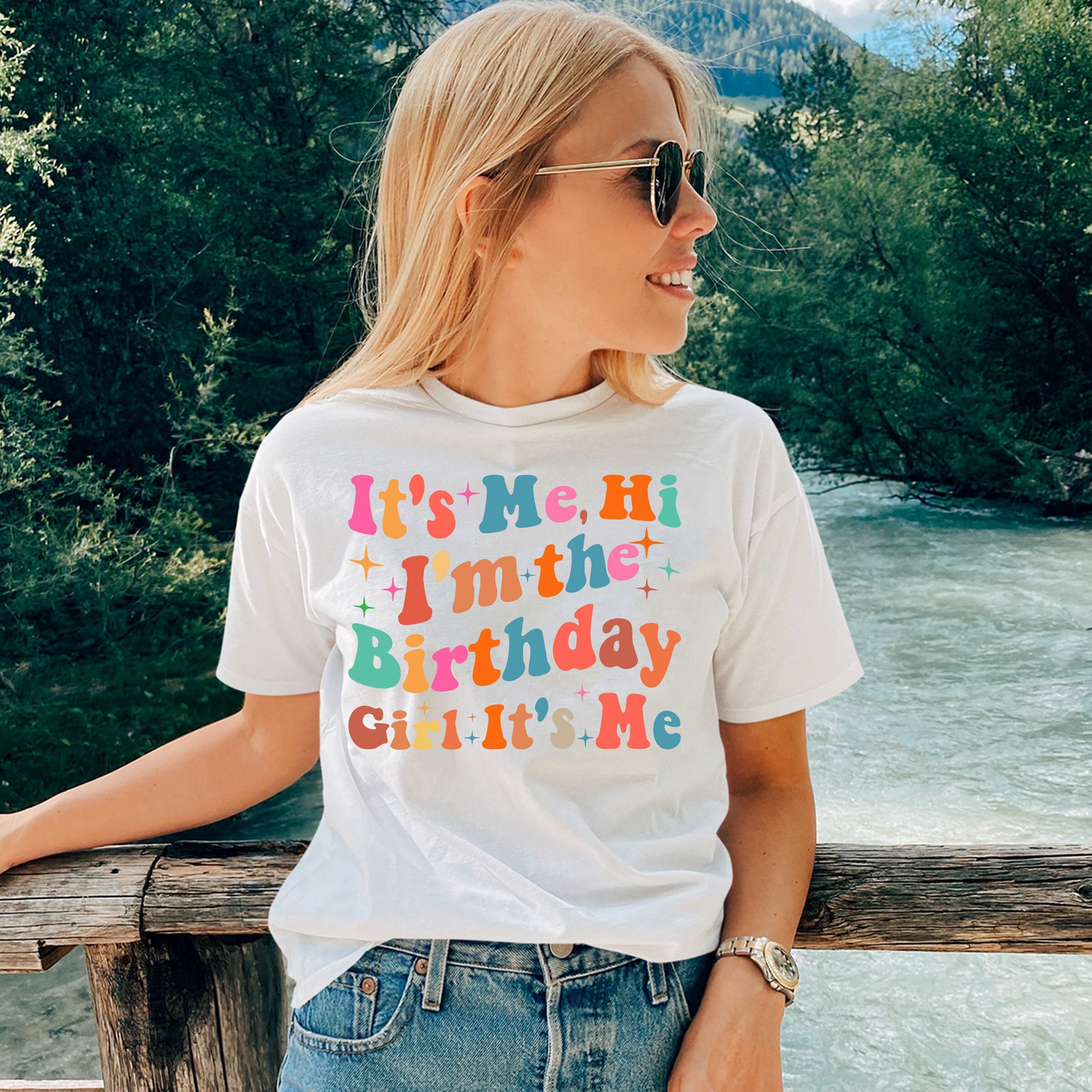 It s Me Hi I m the Birthday Girl T Shirt Girls Birthday Shirt Retro Birthday Shirt Birthday Girl Shirt Birthday Tee Toddler Birthday Etsy UK