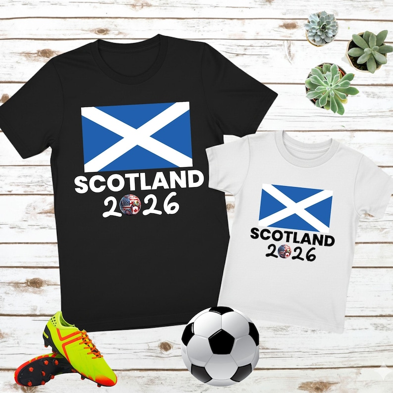 Scotland Shirt World Cup 2026 Soccer Fan Tee Tartan Army Scottish Football Lover Gift Men Women Kids Apparel Soccer Player Supporter Wear