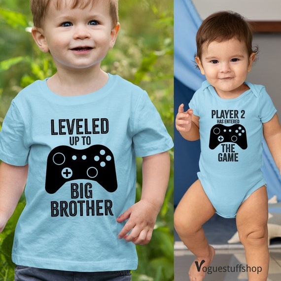 Big Brother Shirt Gaming, Leveled Up To Big Brother T-Shirt Big Brother Shirt Gaming, Leveled Up To Big Brother T-Shirt