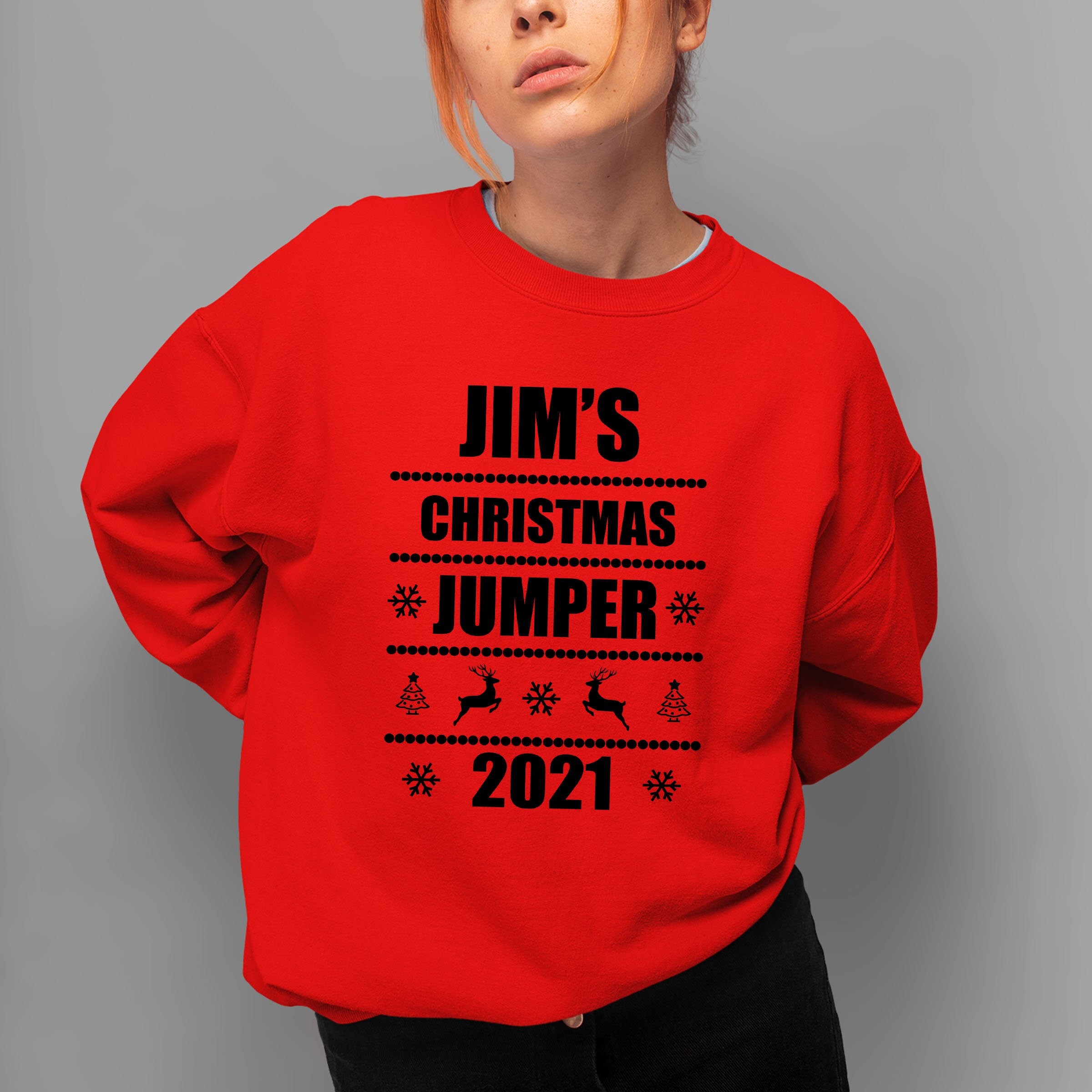 jim christmas jumper