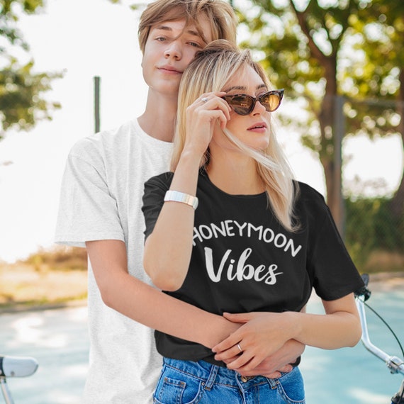 Honeymoon Vibes Couple T-Shirt Honeymoon Vibes Couple T-Shirt
