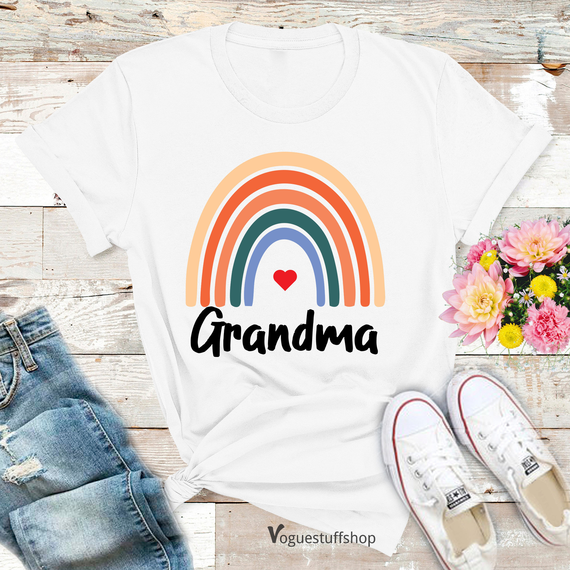 personalized shirts for grandparents