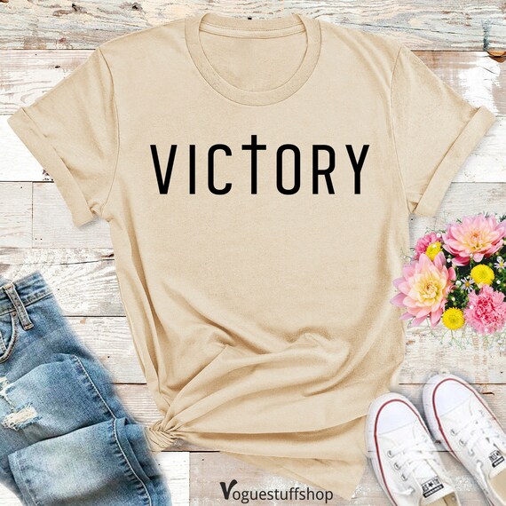 Victory Christian Bible Verse Religious Faith Based Jesus T-Shirts Victory Christian Bible Verse Religious Faith Based Jesus T-Shirts