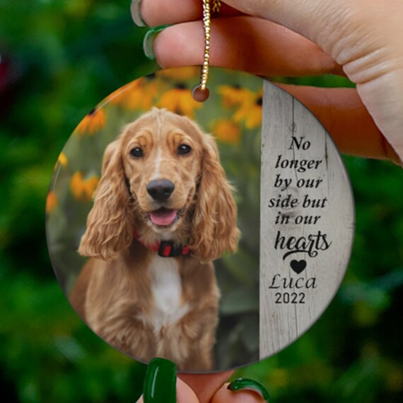 Personalised Pet Sympathy Gift Custom Porcelain Dog Ornament Etsy UK