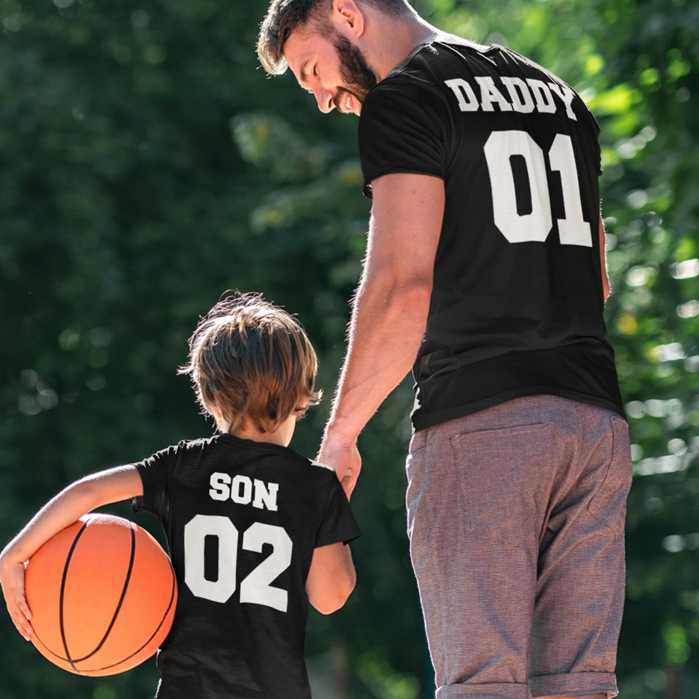 Father and Son Matching Shirts Personalized Daddy and Daughter