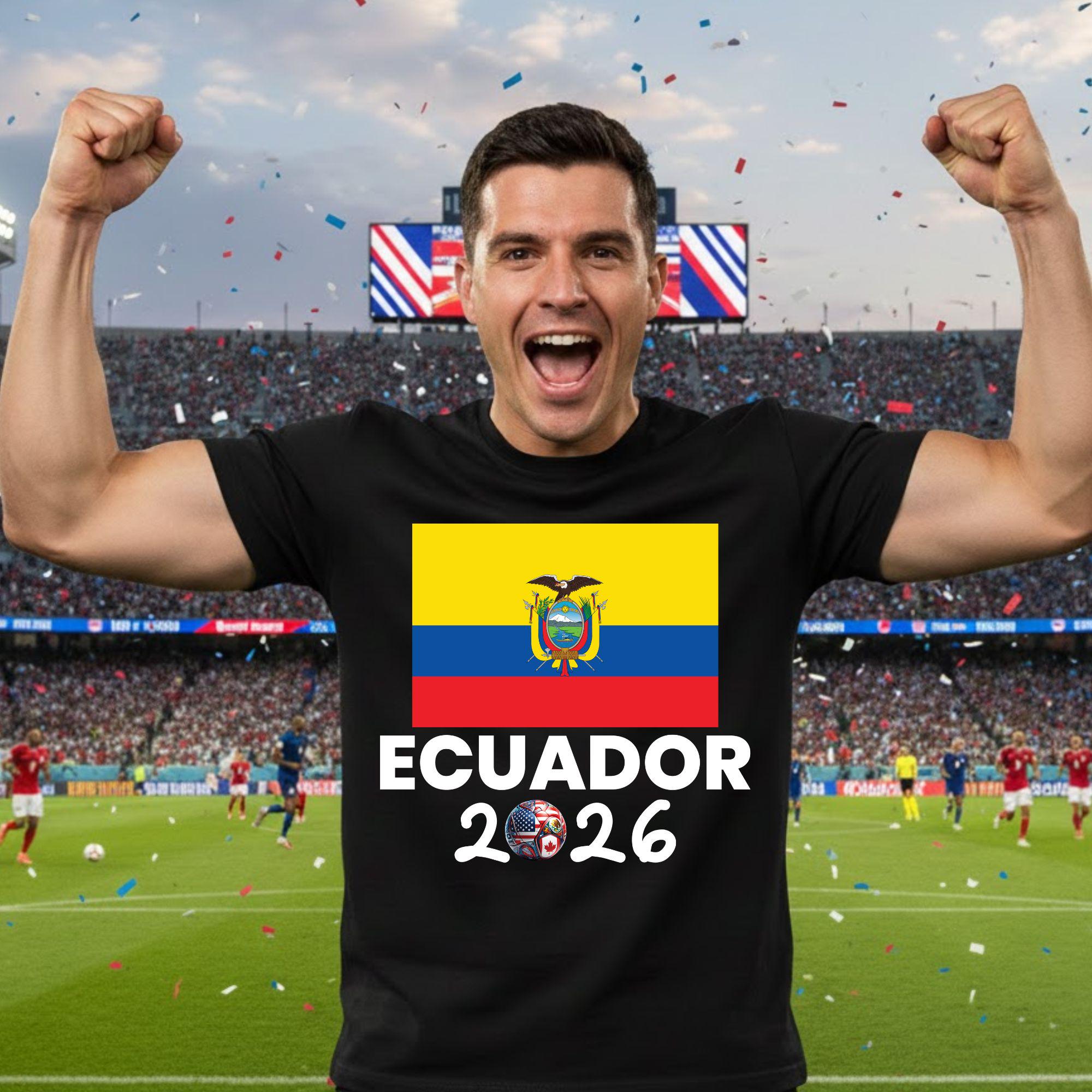 Ecuador Shirt World Cup 2026 Soccer Fan Tee La Tri Ecuadorian Football ...
