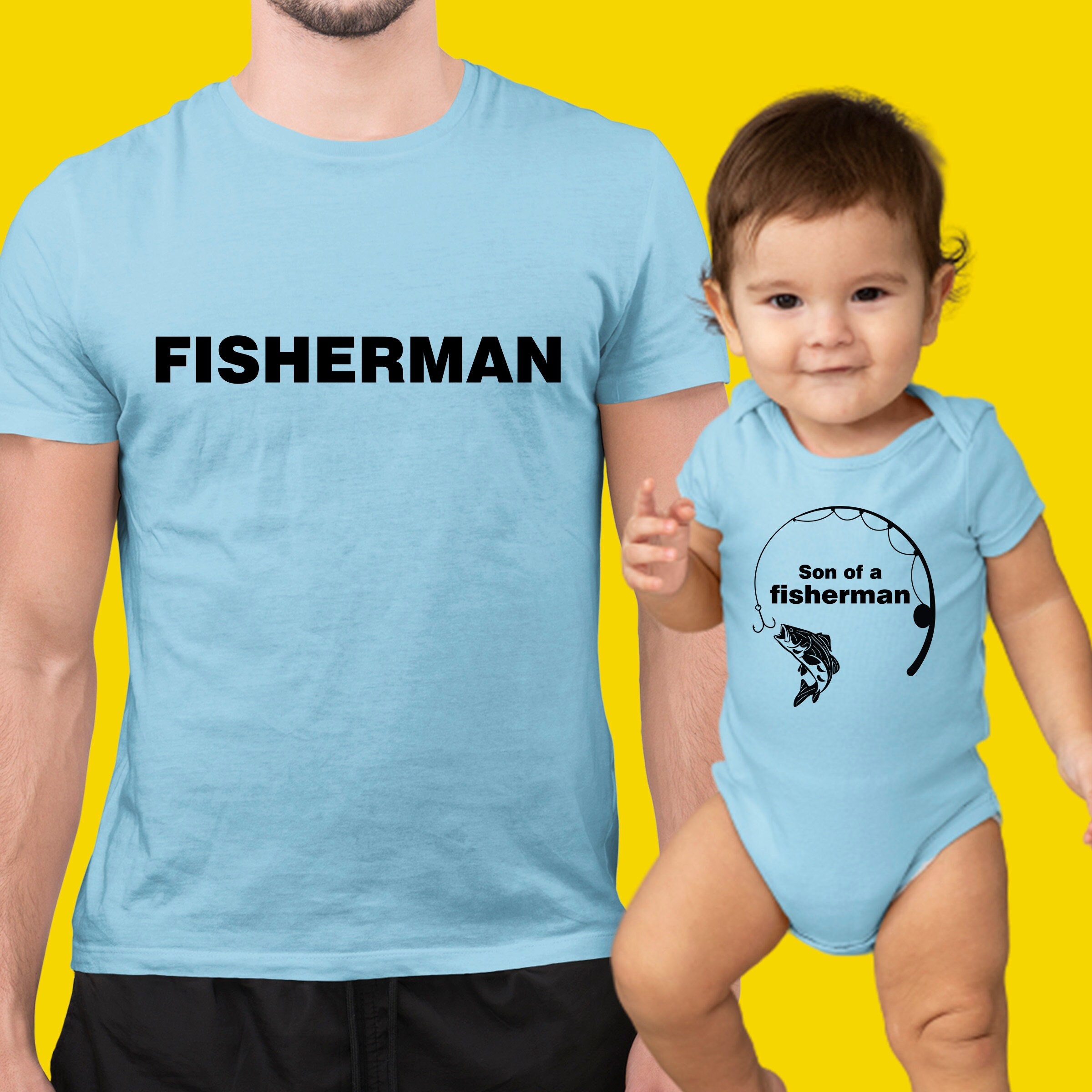 Father Son Matching Shirts Fishing -  Australia