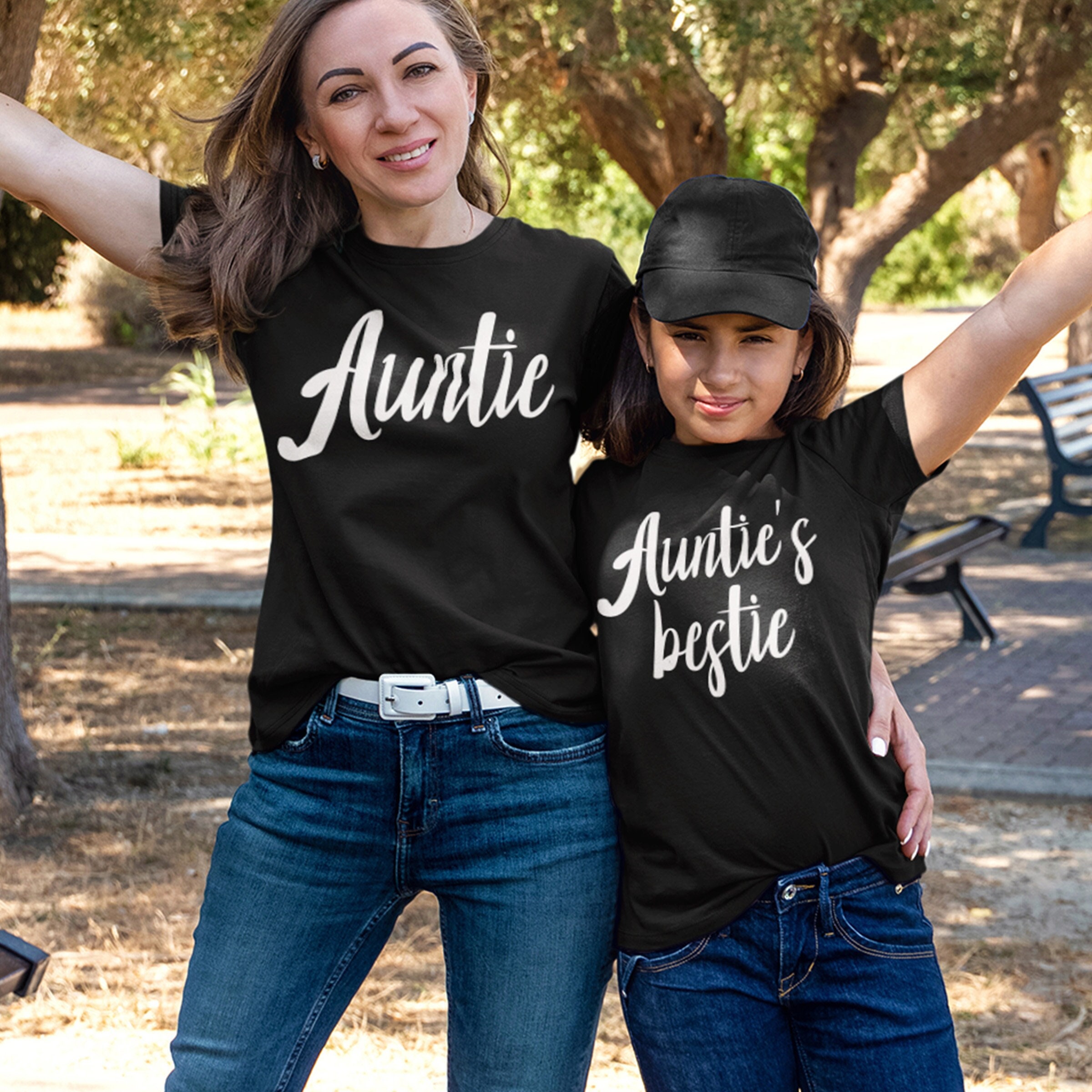 Baby and top aunt matching clothes
