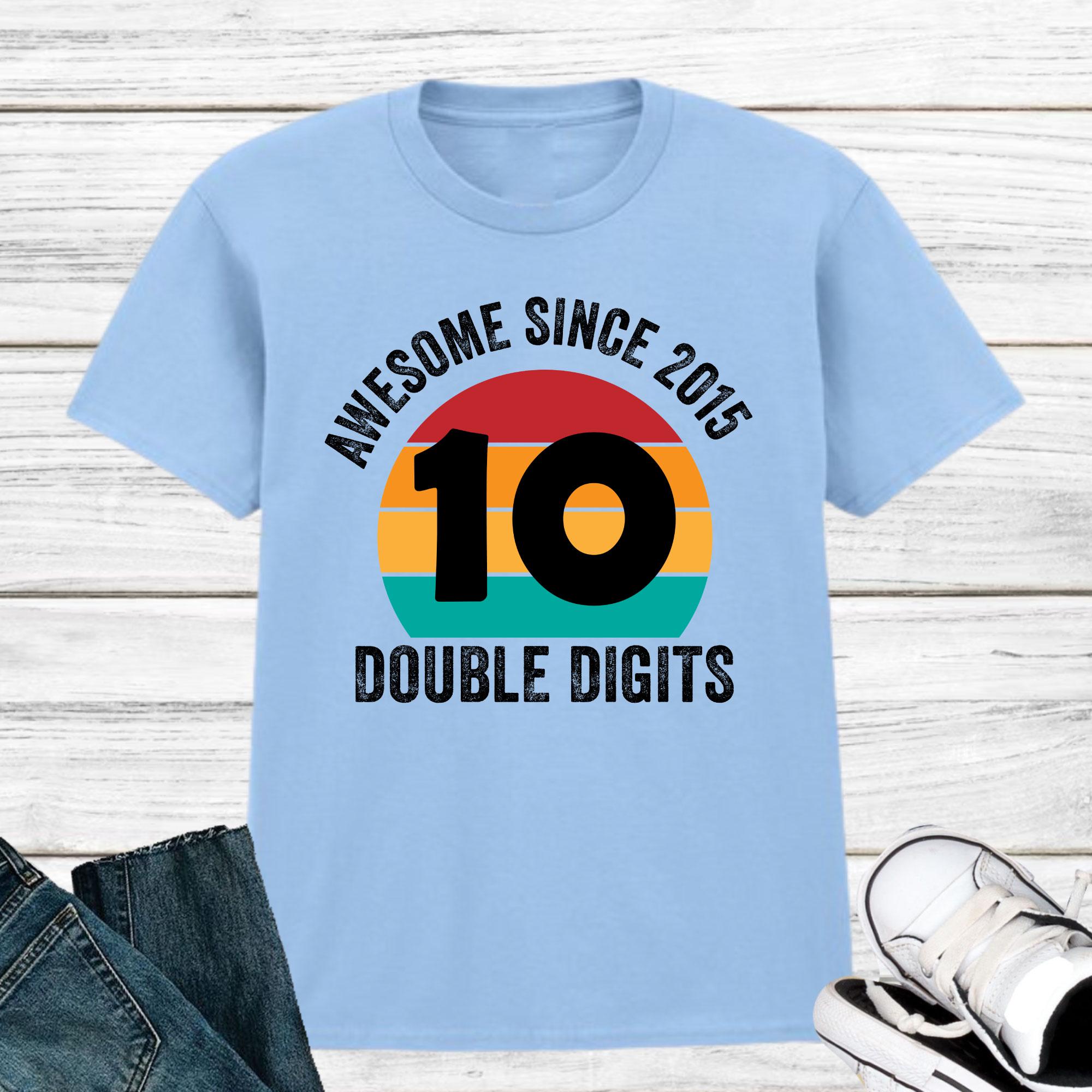 Dinosaur 4th Birthday Boy T-Shirt Gift Awesome Since 2015 Dinosaur 4th Birthday Boy T-Shirt Gift Awesome Since 2015