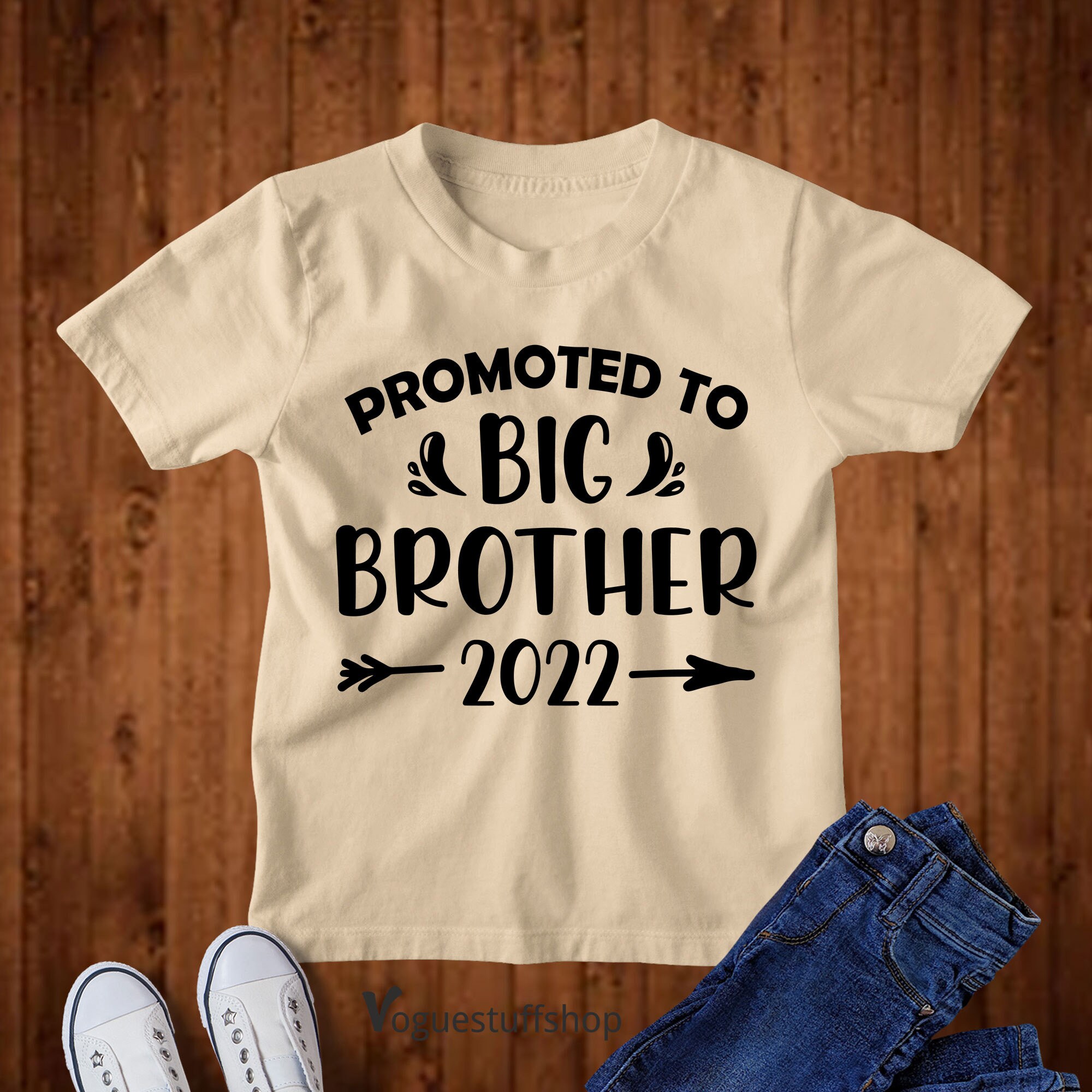 I Have Been Promoted To Big Brother T-Shirt Boys Age 3-13 Ideal Gift/Present 