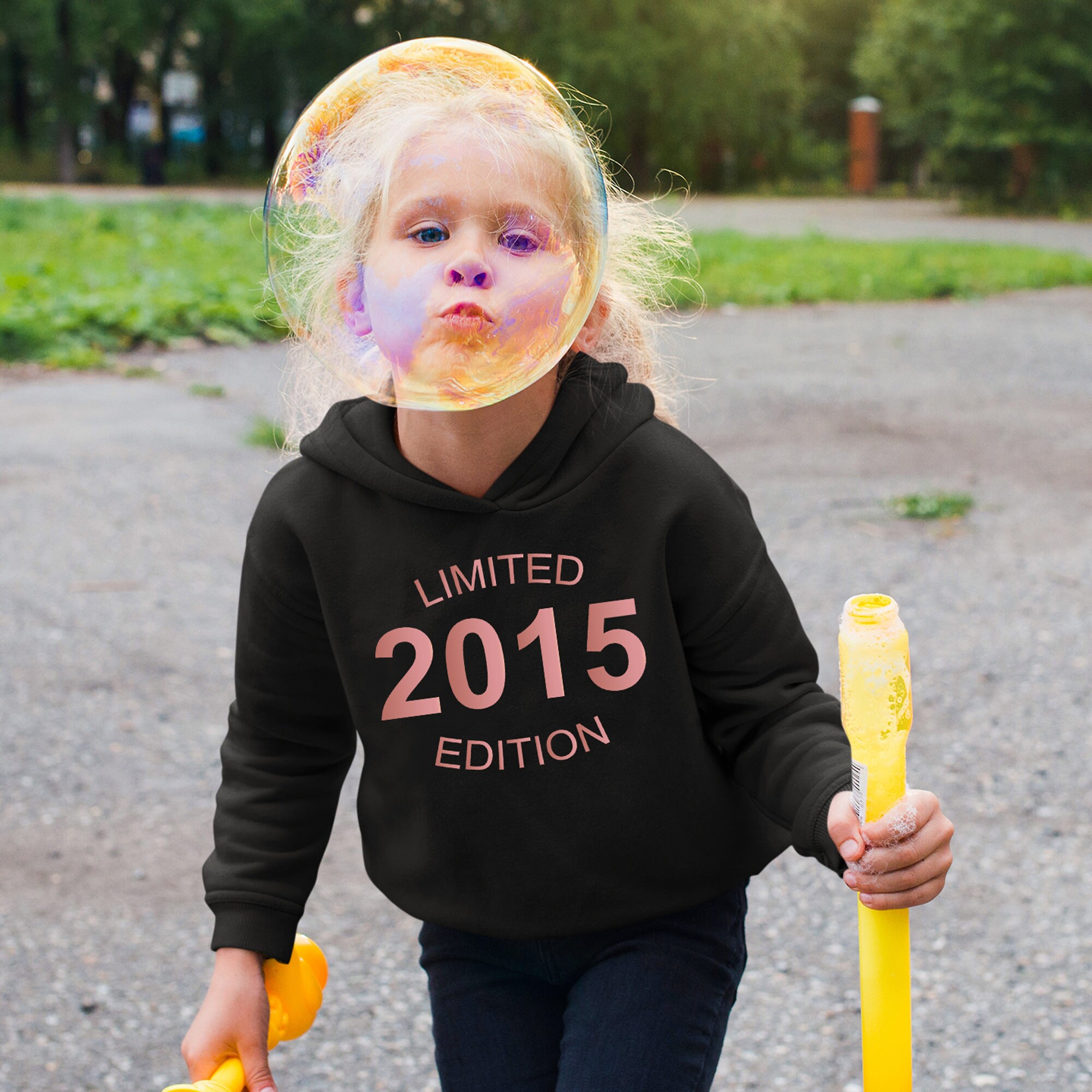 Personalised Kids Birthday Hoodie Custom Limited Edition Year