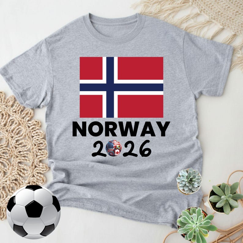 Norway Shirt World Cup 2026 Soccer Fan Tee L vene Norwegian Football Norway Shirt World Cup 2026 Soccer Fan Tee L vene Norwegian Football